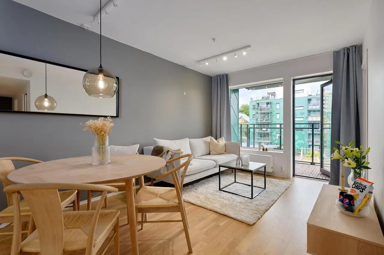 Stylish 2-Br Retreat In Heart Of Vibrant Bergen Apartman Norvégia